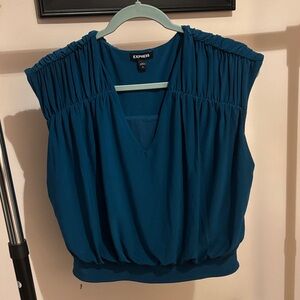 Express Deep Blue Women's Blouse